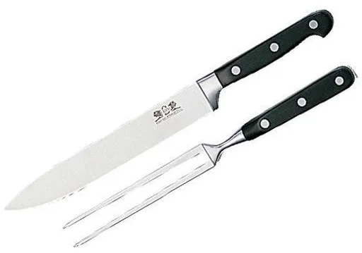 Lion Sabatier Forskærersæt Pluton 2 deler Stål/Sort