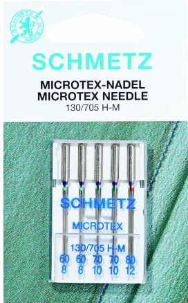 Schmetz symaskinnåler Microtex 130/705 H-M Str. 90 - 5 stk