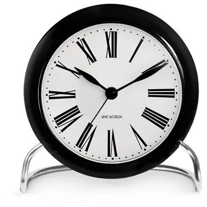 Arne Jacobsen Roman Bordur - Ø:11 cm - Hvit/svart